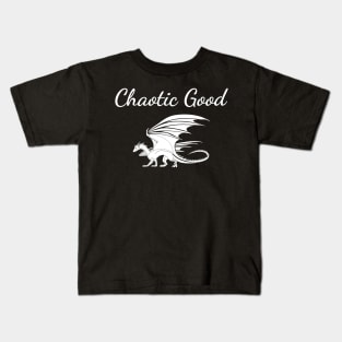 Chaotic Good is My Alignment Kids T-Shirt